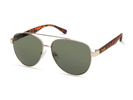 Kenneth Cole KC1394-5932N Gafas de sol con cristal verde y detalle dorado
