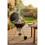 Little Balance Barbacoa de Carbón Kettle Negra 57x57 cm Parrilla Acero Inoxidable