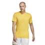 Camiseta de Manga Corta Hombre Adidas Run It Amarillo 36