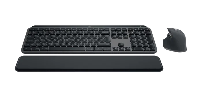 Logitech MX Keys S Combo con ratón MX Master 3S, Grafito
