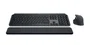 Logitech MX Keys S Combo - MX Master 3S, MX Keys S y MX Palm Rest, Grafito