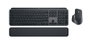 Logitech MX Keys S Combo - MX Master 3S, MX Keys S y MX Palm Rest, Grafito