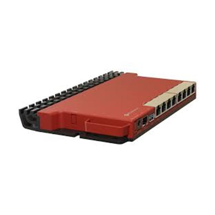 Mikrotik Router Wifi L009UiGS-RM, hasta 4 veces más rápido que RB2011, 8 puertos Gigabit Ethernet, 1 puerto SFP 2.5G, montaje en rack 1U