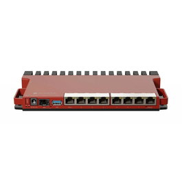 Mikrotik Router Wifi L009UiGS-RM, hasta 4 veces más rápido que RB2011, 8 puertos Gigabit Ethernet, 1 puerto SFP 2.5G, montaje en rack 1U