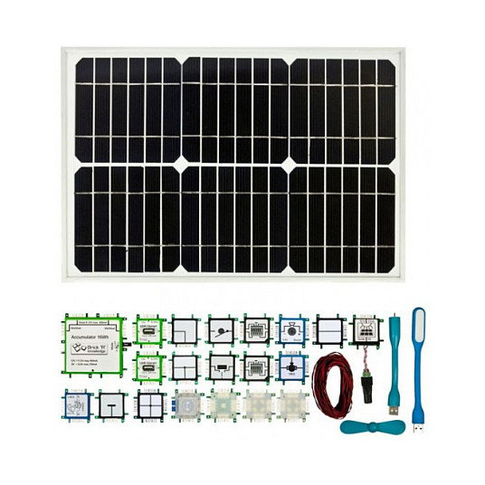 ALLNET BrickRknowledge Solar Set (Deutsch/German) - Negro