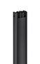 Vogel's Tubo para Pantallas PUC 2530B, Negro, Aluminio, 300cm