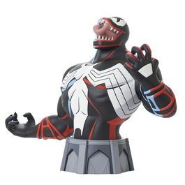 Diamond Collection Figura Mini Busto Venom Spider-Man The Animated Series Edición Limitada Coleccionable