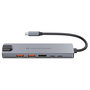 Conceptronic DONN29G Docking Station 6-en-1 USB-C