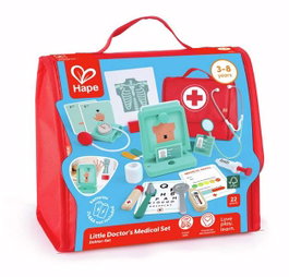 Hape Maletín Pequeño Médico Doctor Set 3-8 Años