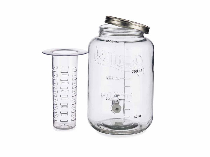 Vivalto Jarra con Enfriador 8000 ml Plata 21x32x21 cm (6 Unidades)