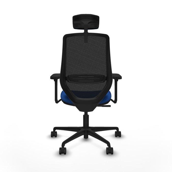 PIQUERAS Y CRESPO Silla de oficina Mardos con mecanismo Sincro, Azul y Negro PIQUERAS Y CRESPO Silla de oficina Mardos con mecanismo Sincro, Azul y Negro