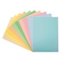 FABRISA Paquete de Papel A4 Colores Pastel Surtidos 80g, 250 Hojas