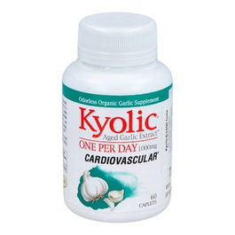 Kyolic Forte Extracto de Ajo Envejecido 1000 mg - 60 Comprimidos - Cardiovascular Health Formula