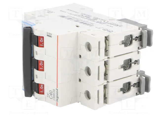 LEGRAND Interruptor magnetotérmico S300 TX 3 polos 40A C