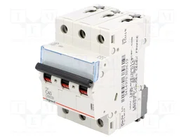LEGRAND Interruptor magnetotérmico S300 TX 3 polos 40A C