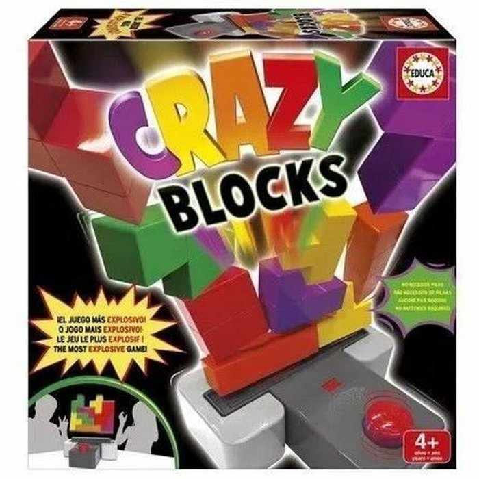 EDUCA Crazy Blocks con 15 bloques de colores EDUCA Crazy Blocks con 15 bloques de colores