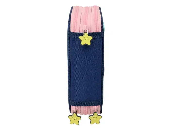 Safta Plumier Mr. Wonderful Estrella Triple Cremallera 37 Pzs
