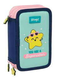 Safta Plumier Mr. Wonderful Estrella Triple 37 Piezas