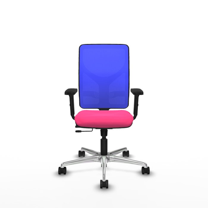 PIQUERAS Y CRESPO Silla de oficina Motilla Rosa y Azul PIQUERAS Y CRESPO Silla de oficina Motilla Rosa y Azul