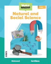 SANTILLANA, NATURAL & SOCIAL SCIENCE 4ºPRIMARY WORLD MAKERS 2023