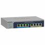 NETGEAR MS108TUP-100EUS Switch 8 Puertos 2.5G Ethernet PoE++ Gris