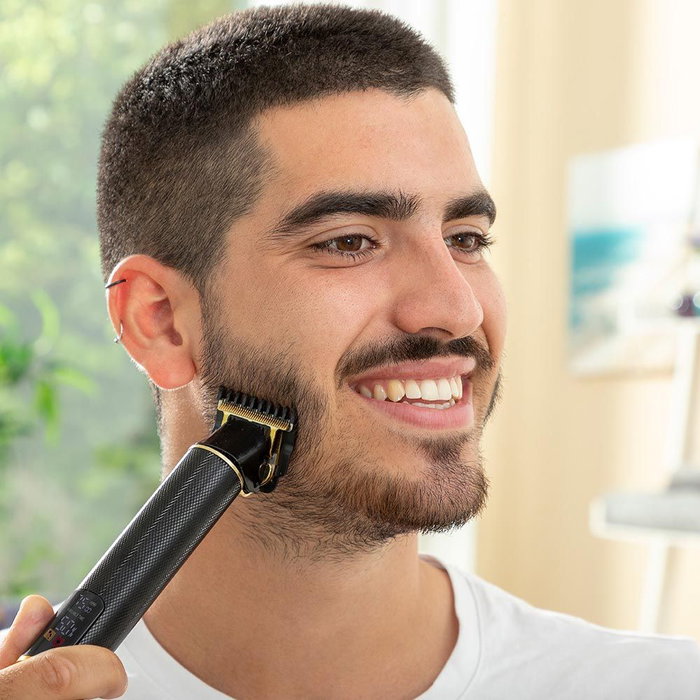 Cortapelos Profesional Recargable con Accesorios Triher InnovaGoods Cortapelos Profesional Recargable con Accesorios Triher InnovaGoods