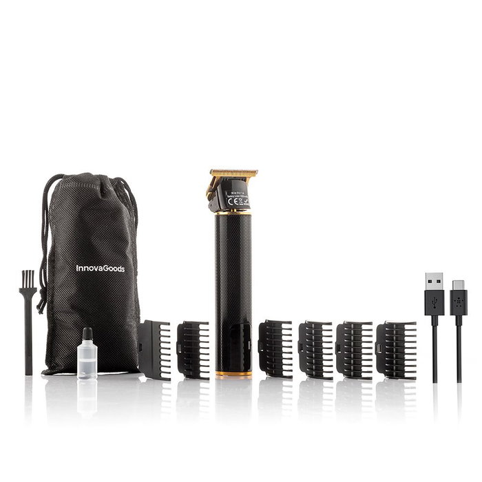 Cortapelos Profesional Recargable con Accesorios Triher InnovaGoods Cortapelos Profesional Recargable con Accesorios Triher InnovaGoods