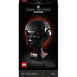 LEGO Star Wars Dark Trooper Helm 75343 - Set de construcción de casco coleccionable