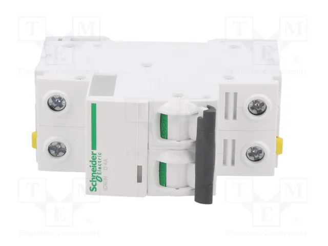 SCHNEIDER ELECTRIC iC60N Interruptor magnetotérmico 4A 2 polos Caract D SCHNEIDER ELECTRIC iC60N Interruptor magnetotérmico 4A 2 polos Caract D