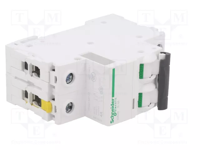 SCHNEIDER ELECTRIC iC60N Interruptor magnetotérmico 4A 2 polos Caract D SCHNEIDER ELECTRIC iC60N Interruptor magnetotérmico 4A 2 polos Caract D