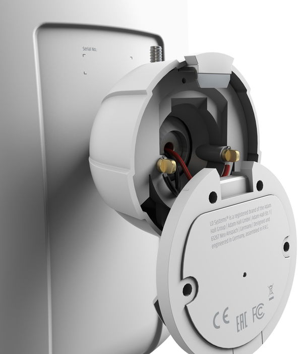 LD Systems LDDQOR8W Altavoz Pasivo de Instalación Interior/Exterior 8" Dos Vías 8 Ohm Blanco Garantía 5 Años