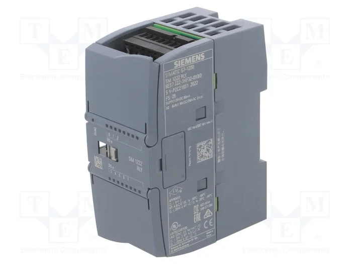SIEMENS 6ES7222-1HF32-0XB0 Módulo de expansión S7-1200 con 8 salidas de relé SIEMENS 6ES7222-1HF32-0XB0 Módulo de expansión S7-1200 con 8 salidas de relé