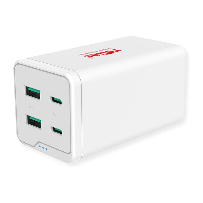 ROLINE Cargador USB 4 Puertos (2x USB-C 2x USB-A QC3.0) 120W ROLINE Cargador USB 4 Puertos (2x USB-C 2x USB-A QC3.0) 120W