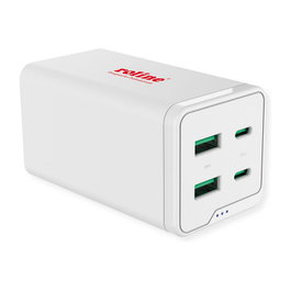 ROLINE Cargador USB 4 Puertos (2x USB-C 2x USB-A QC3.0) 120W