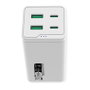 ROLINE Cargador USB 4 Puertos (2x USB-C 2x USB-A QC3.0) 120W