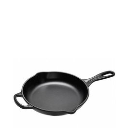 Le Creuset Sarten Skillet Lisa de Hierro Fundido, 16 cm, 0.4L, Color Negro Mate