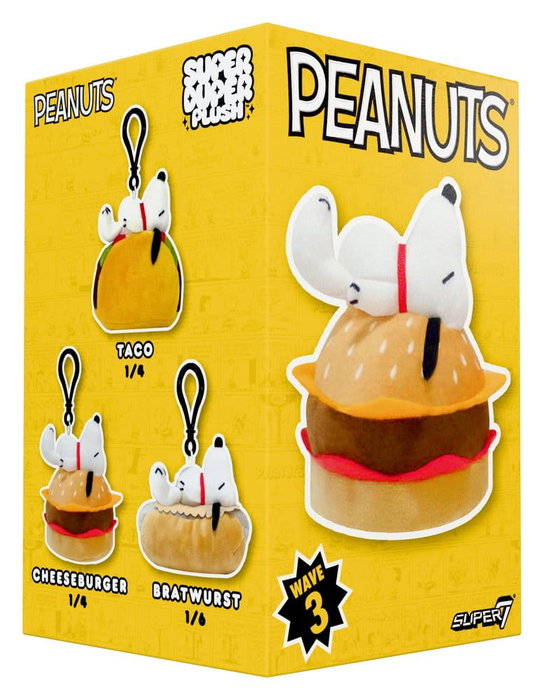 Super7 Peanuts Super Duper Peluches Wave 03 Blind Box Display (12)