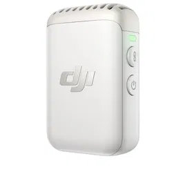 DJI Mic 2 Transmisor Inalámbrico, Blanco Perla, Audio HD, Grabación de 32 Bits