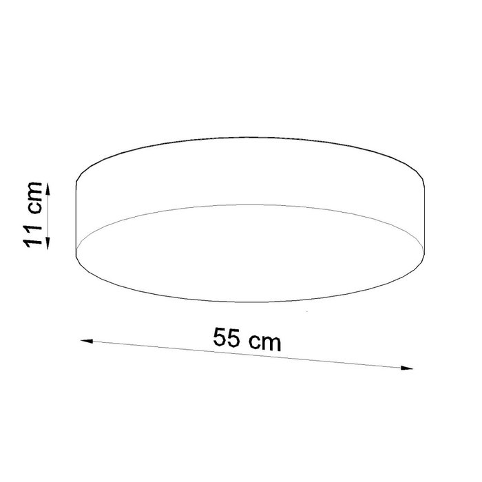 SOL Lámpara de Techo Arena SOL-SL.0919, Diseño Moderno y Elegante