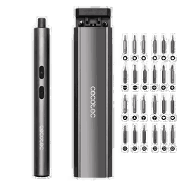 Cecotec Cosmos Precision Destornillador eléctrico de precisión con puntas de acero S2