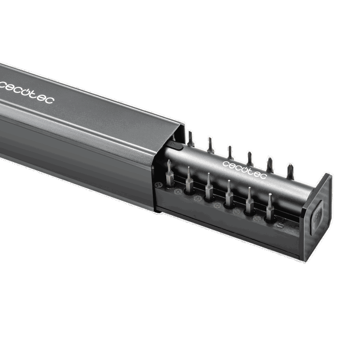 Cecotec Cosmos Precision Destornillador eléctrico de precisión con puntas de acero S2