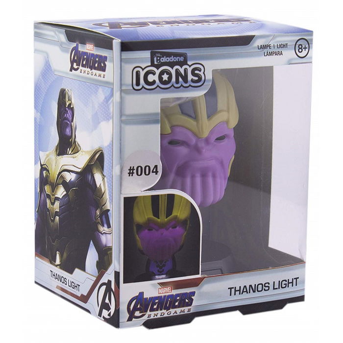 Paladone Lámpara Icon Marvel Thanos 10cm Paladone Lámpara Icon Marvel Thanos 10cm