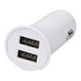 All Ride Cargador USB para Coche 2 Puertos 2.1A 12/24V Blanco