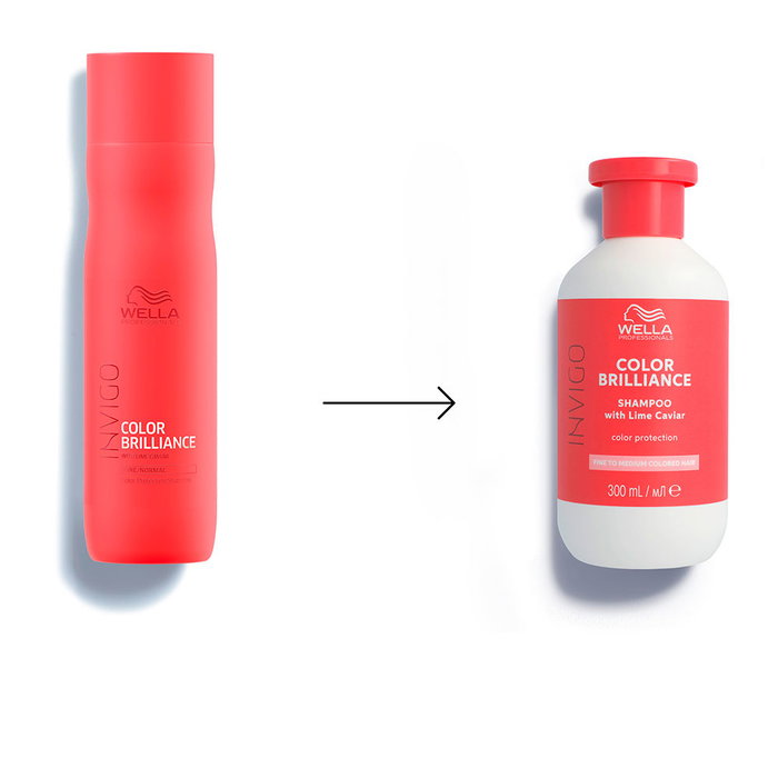 WELLA PROFESSIONALS Invigo Color Brilliance Champú Protector del Color para Cabello Teñido, Fino o Normal - 300 ml
