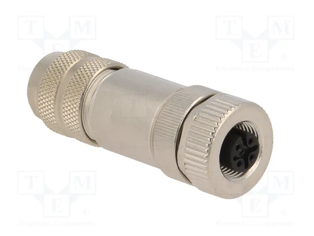 LAPP Conector M12 hembra de 5 pines recto IP67