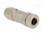 LAPP Conector M12 hembra de 5 pines recto IP67