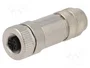 LAPP Conector M12 hembra de 5 pines recto IP67
