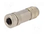 LAPP Conector M12 hembra de 5 pines recto IP67