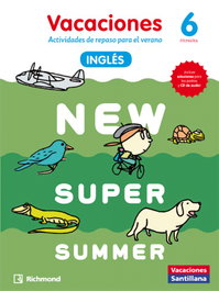 SANTILLANA, New Super Summer 6º Primaria (Book + Audio) - VACACIONES