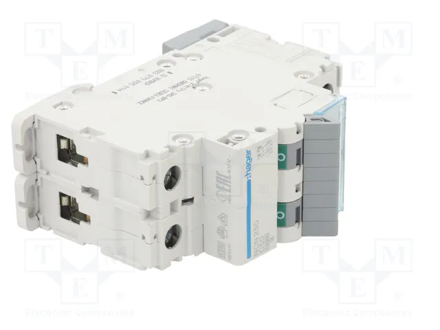 HAGER NCN250 Interruptor magnetotérmico 50A 2 polos 10kA
